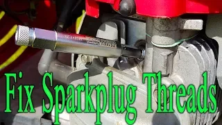 Awesome Tool .. Fix stripped Spark plug Threads