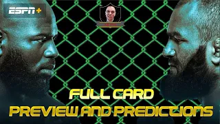 UFC Fight Night Rozenstruik vs Gaziev Full Card Analysis, Prediction & Breakdown (UFC Vegas 87)