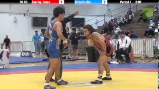 59 KG CR3 - Sammy Jones (USOTS) vs. Shinobu Ota (Japan)