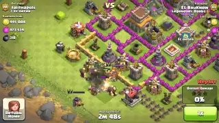 Clash of Clans - A Wall-Less TH7, 800k Raids, Clutch Revenge! Epic Clan Replays!