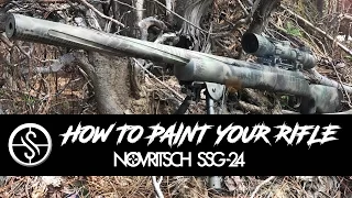 How to Paint Your Rifle [ Swamp Sniper