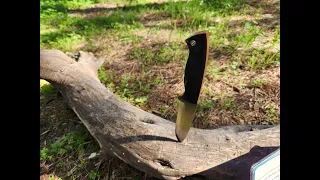 Using a knife for bushcraft - AGK Custom