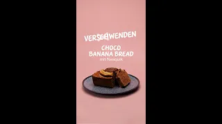 🍌 Bananenbrot (Choco Banana Bread) | Rezept - Wir machen's einfach! #shorts