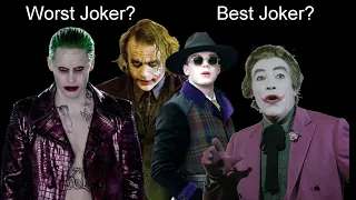 Ranking all LIVE ACTION Joker Actors