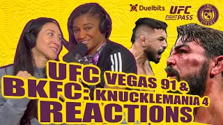 Two Straws on Fightpass Episode 45: UFC Vegas 91 and BKFC Knucklemania 4 Reactions!