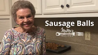 MeMe's Recipes | Sausage Balls