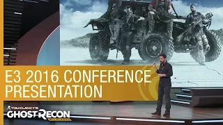 Tom Clancy's Ghost Recon Wildlands: E3 2016 - Conference Presentation | Ubisoft [NA]