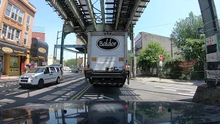 Driving through Broadway/Myrtle Avenue - NYC