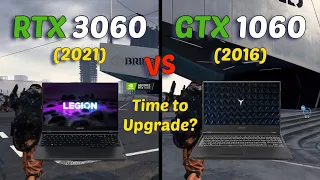 RTX 3060 laptop VS GTX 1060 laptop | How Big is the difference?