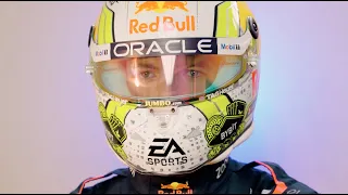 Max Verstappen  - One last special helmet this season