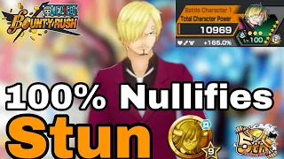 [100% Nullifies Stun] 6⭐Onigashima Sanji Gameplay(Dark Roger Counter)|One Piece Bounty Rush