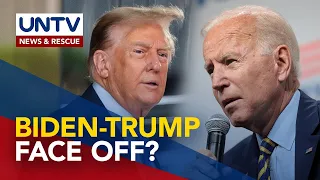 US Pres. Biden, handang harapin si Donald Trump sa isang election debate