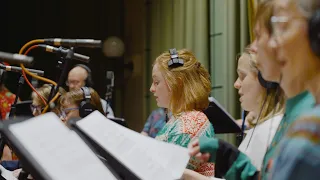The BBC Singers record Carols Revisited at Maida Vale Studios
