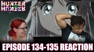 I x ALMOST x CRIED! - MY FIRST WATCH HUNTER X HUNTER EPISODE 134-135: REACTION VIDEO