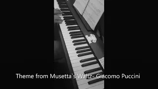 Theme from Musetta`s Waltz - Piano (Alfred Adult Piano Course Level 2)