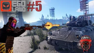 💀¡ROMPEMOS EL TANQUE EL PRIMER DIA! 💀 RUST EGOLAND #5