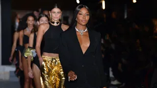 Naomi Campbell walks for Spring Summer 2023