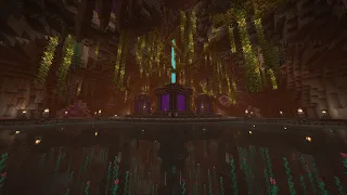 Dominion's New 1.18 Nether Hub (Timelapse)