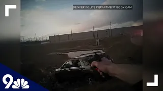 Bodycam footage shows officers firing 48 rounds at SUV after high-speed chase