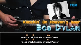 Como Tocar - Knockin' On Heaven's Door - Bob Dylan - Tutorial Facil (HD)