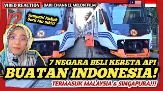 🇲🇾🇮🇩 APA⁉️ TERNYATA 7 NEGARA INI BELI KERETA API BUATAN INDONESIA! Termasuk Singapura & Malaysia!