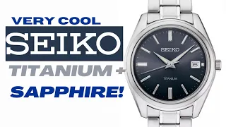 Seiko Essentials Titanium (SUR373) Watch-Unboxing & First Look!