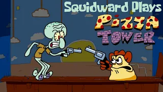 Squidward Plays Pizza Tower Part 6: Duel the Cheese