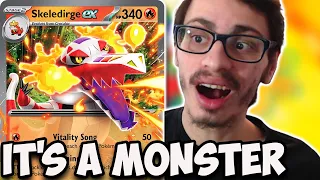 Skeledirge ex Is A MONSTER & The Strongest Paldean Starter ex! Paldea Evolved PTCGL