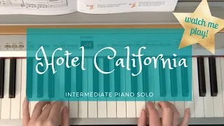 Hotel California Easy Piano (Simply Rock '70s)