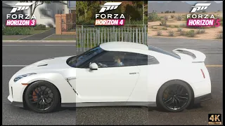 NISSAN GT R R35 2017 Compression on Forza Horizon 3, 4 & 5