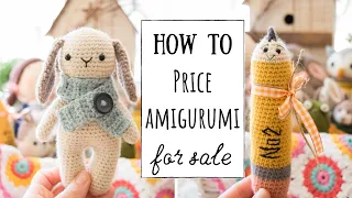 How to Price Amigurumi for Sale | FREE Printable Worksheet