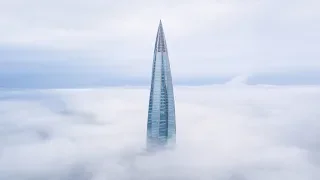 Europe's Tallest Building - Lakhta Center (462m) - World's Most Northern Supertall