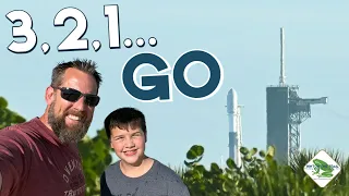 We Saw A Rocket Launch!  Best Place to See a SpaceX Launch at Cape Canaveral