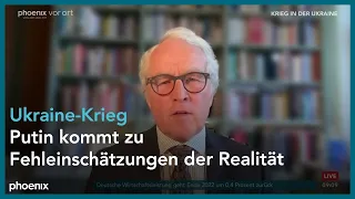 phoenix tagesgespräch mit Rüdiger von Fritsch zum Jahrestag des Angriffskrieges gegen die Ukraine