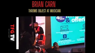 Brian Carn Throws Something at his Musician | Apology