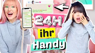 Ich darf 1 Tag ALLES mit ihrem Handy machen 😱 | ViktoriaSarina