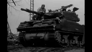 2nd Armored Division Crosses the Roer River at Jülich, Germany; February 26, 1945