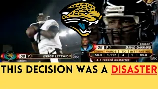 The WORST QUARTERBACK CONTROVERSY in Wild Card Round HISTORY | Jaguars @ Patriots (2005)