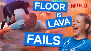 The Funniest Fails From Floor Is Lava