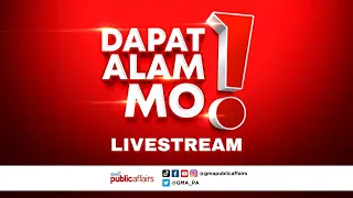 Dapat Alam Mo! Livestream: October 25, 2023 - Replay