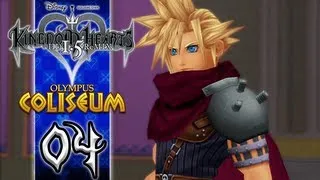 Kingdom Hearts 1.5 HD ReMIX (English) Walkthrough - KH Final Mix Proud Mode Part 4: Olympus Coliseum | Cloud & Cerberus Boss Battle - PS3 Gameplay KHFM