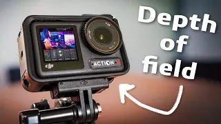 Get Depth of field on DJI Osmo Action 4 | D-Log M workflow