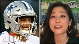 Dak Prescott bet on himself and he won! - Mina reacts to the QB’s deal with the Cowboys | NFL Live