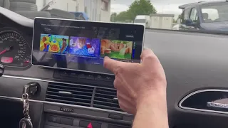 Audi A6 removal radio   - Android  LCD 12,3"