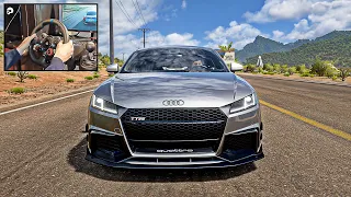 Audi TT RS - Forza Horizon 5 | Logitech G29 Steering Wheel Gameplay