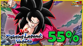 GLOBAL FIRST EZA! HOW GOOD IS EZA TEQ FULL POWER SUPER SAIYAN 4 GOKU AT 55% [Dokkan Battle]