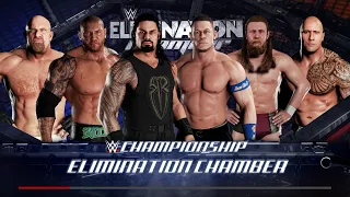 WWE 2K18 | Elimination Chamber | WWE Championship | Gameplay