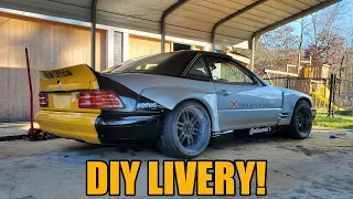 WIDEBODY MERCEDES pt. 7 - DIY LIVERY