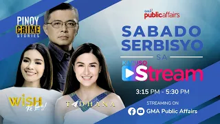 Kapuso Stream: TADHANA, WISH KO LANG, PINOY CRIME STORIES | LIVESTREAM | April 6, 2024