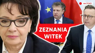 Elżbieta Witek na komisji ds. wyborów kopertowych. Zeznania byłej marszałek Sejmu [NA ŻYWO]